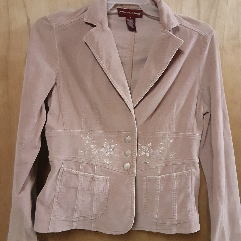Jones Wear Jeans corduroy jacket size 8